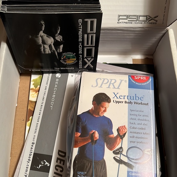 P90X Fitness Training Workout Set: 12 DVDs, Guide, Nutrition & Fat Burn … - Picture 3 of 5